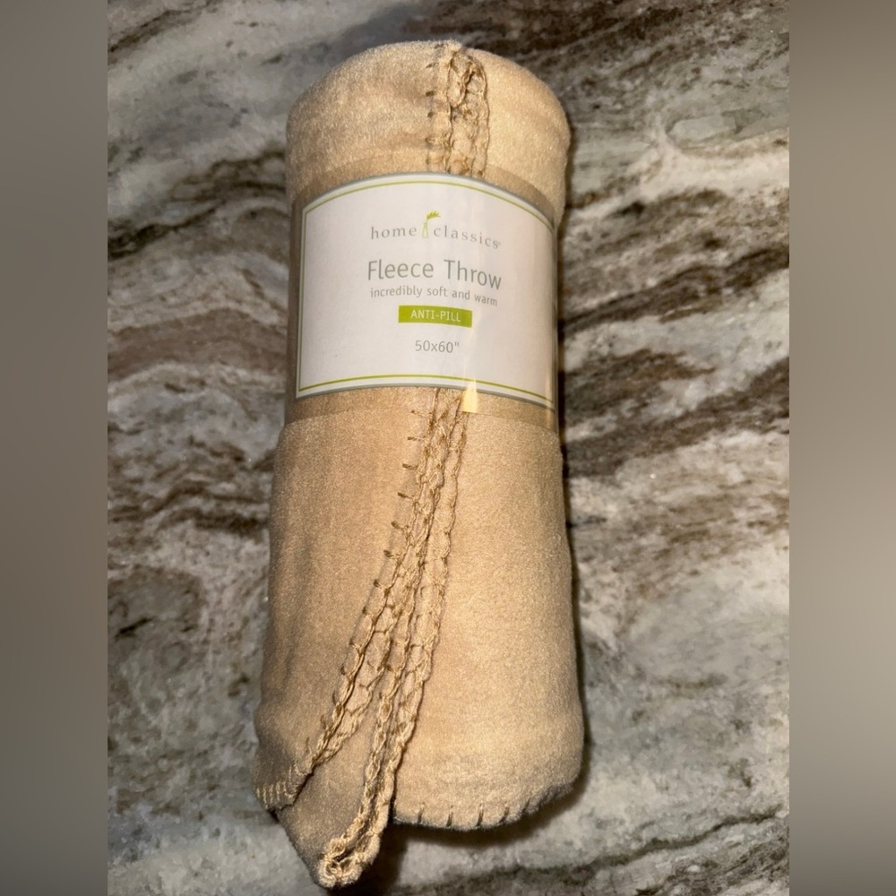Fleece Throw Blanket
